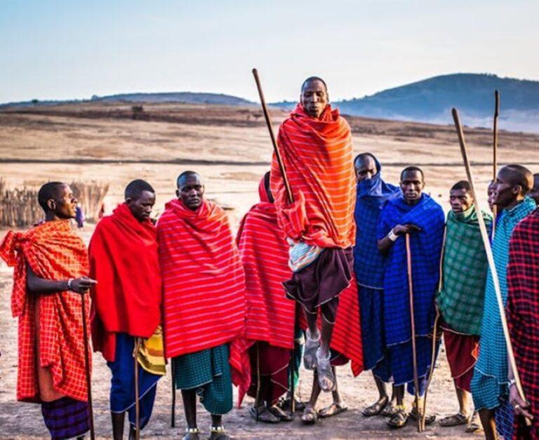 The Masai, an African tribe.