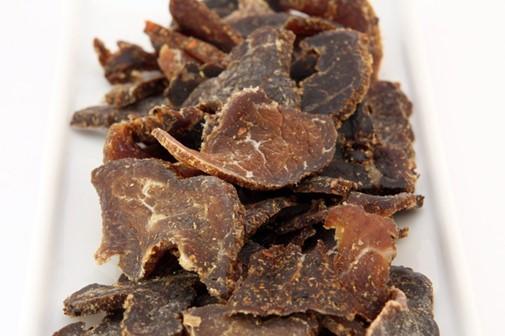 biltong, air-dried meat
