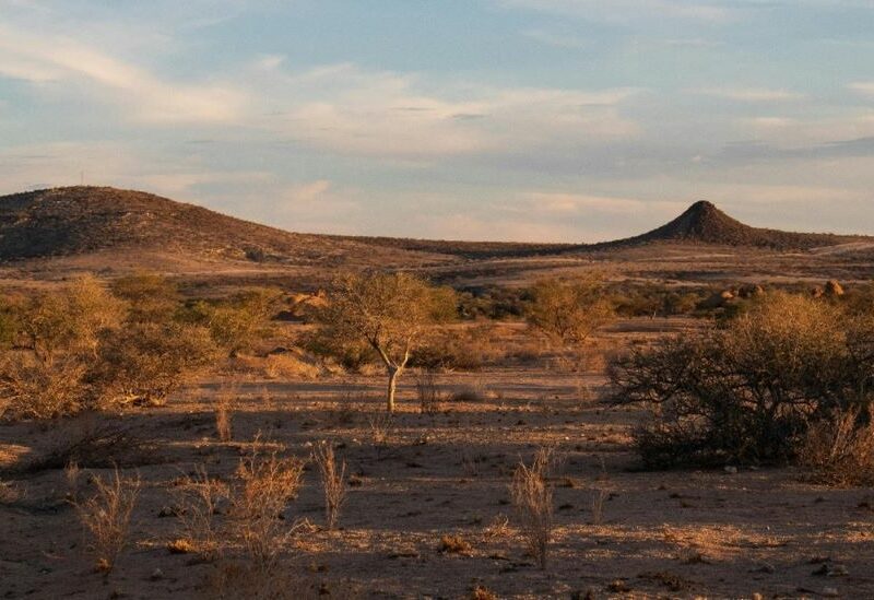 Namibian hunting landscape